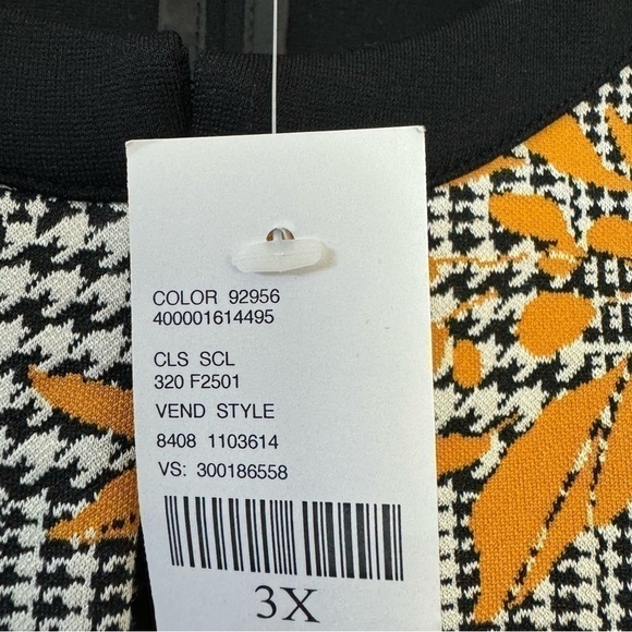 Catherines Black Label Womens Open front cardigan size 3X - Picture 5 of 10